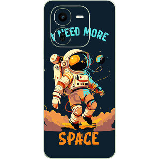 Yug Emporium iQOO Z9X 5G Space man (Back Cover, Multicolor)
