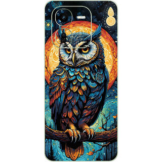 Yug Emporium iQOO Z9X 5G Owl (Back Cover, Multicolor)