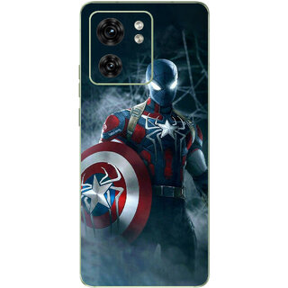 Yug Emporium Motorola Edge 40 Spiderman Leather (Back Cover, Multicolor)