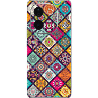Yug Emporium IQOO Z9s Pro 5G Flower Pattern (Back Cover, Multicolor)