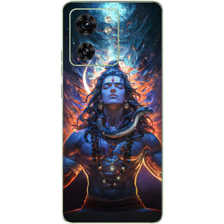 Yug Emporium Motorola Edge 40 Shivratri Leather (Back Cover, Multicolor)