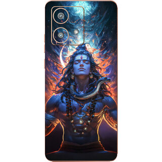 Yug Emporium Motorola Edge 40 Neo Shivratri Leather (Back Cover, Multicolor)