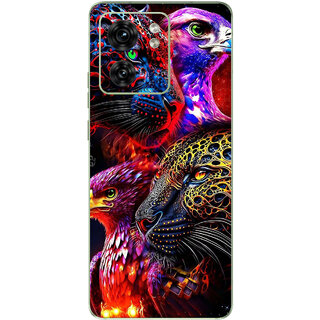 Yug Emporium Motorola Edge 40 Premium Lion 3D (Back Cover, Multicolor)