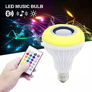 LED Wireless Light Bulb Speaker, Smart Music Bulb for Party, Home, Halloween Christmas Decorations Smart Bulb
