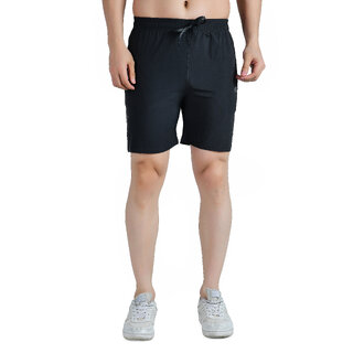 KWINGS Solid Men Dark Grey Sports Shorts, Gym Shorts, Regular Shorts - Track Pants | Buy online on ZillyBuy