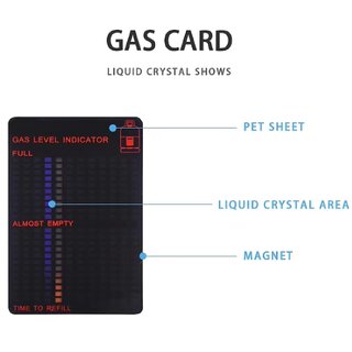 Magnetic Gas Level Indicator - Reusable Propane Tank Gauge, Accurate Gas Fuel Level Sensor for Propane
