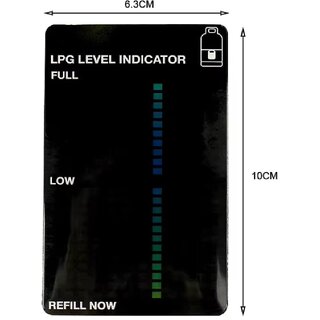 Magnetic Gas Level Indicator - Reusable Propane Tank Gauge, Accurate Gas Fuel Level Sensor for Propane