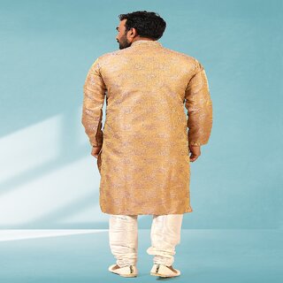 Best Men Raivat Ethnic Onion Pink Colour Jacquard Silk Brocade Kurta Pajama 1027 2025 at ShopCir