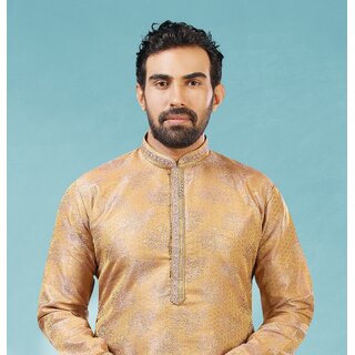 Best Men Raivat Ethnic Onion Pink Colour Jacquard Silk Brocade Kurta Pajama 1027 2025 at ShopCir