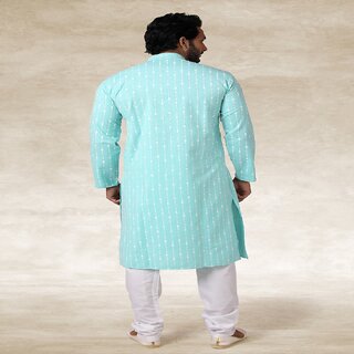 New Men Raivat Ethnic Sky Blue Colour Jacquard Silk Brocade Kurta Pajama 1146 2025 at ShopCircui