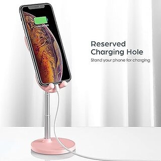Pack Cute Cell Phone Stand, Adjustable Bunny Phone Stand for Desk, Thick Case Friendly Holder Compatible with iPhone, K