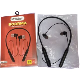 Charkeenb-804 Wireless Neckband in-The-Ear upto 20 Hmusic Control sblack_NB-804B