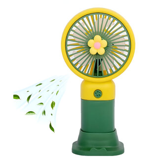 Charkee USB FanAssorted Pack of 1 Rechargeable Mini Portable Hand Fan