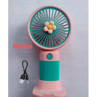 Charkee USB FanAssorted Pack of 1 Rechargeable Mini Portable Hand Fan