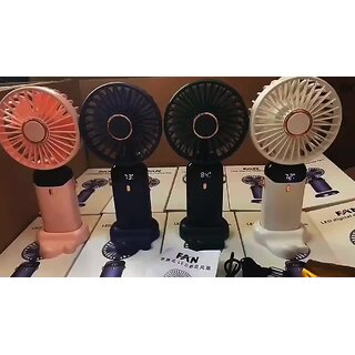 Charkee USB FanAssorted Pack of 1 Rechargeable Mini Portable Kitty Hand Fan