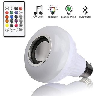 CHARKEE Wireless With Remote 12v5.0 3D Bass 24 White (BT-Bulb1)