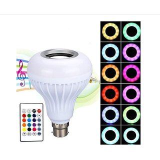 CHARKEE Wireless With Remote 12v5.0 3D Bass 24 White (BT-Bulb3)