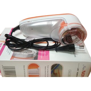 CHARKEE Plastic Electric Lint Remover With Brush, Remover4 (Pack of 1, Orange)