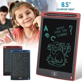 Charkee 8.5 inch LCD Display Writing Drawing Tablet Pad (Pack of 2, DRAWING-B-PO2)