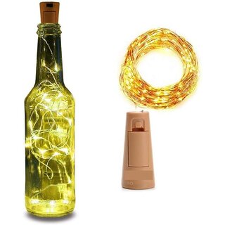 Charkee Cork LED String Lights for Wine Bottles (Cork Light Warm White) - Electricals | Buy online on ZillyBuy