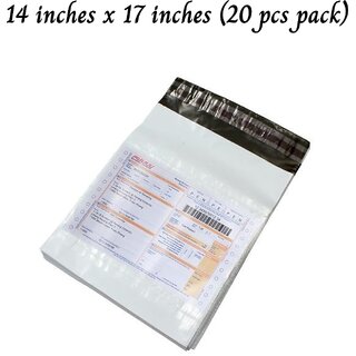 14 x 17 inch Courier Bags with POD  20 Pcs Pack - Handbags | Buy online on ZillyBuy