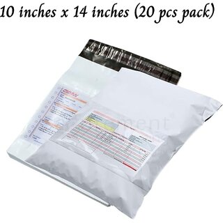 10 x 14 inches Courier Bags with POD  20 Pcs Pack - Handbags | Buy online on ZillyBuy