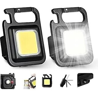 Kudos LED Keychain Flashlight Rechargeable 3 Lighting Modes With Bottle Opener C12 Torch  (Black, 8 cm, Rechargeable) - Electricals | Buy online on ZillyBuy
