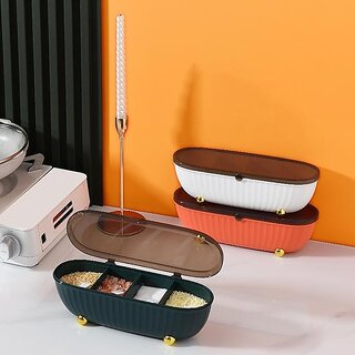 Seasoning Bottle Kitchen Condiment Storage Organizer for Baking Kitchen Home Orange Seasoning Bottle Kitchen Condiment Storage Organizer for Baking Kitchen Home Orange