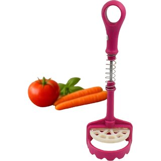 Ergonomic Potato Knife with Vibrant Pink Handle - Serrated Vegetable Knife for Home Cooks and Professional Chefs, Ideal for Slicing Ergonomic Potato Knife with Vibrant Pink Handle - Serrated Vegetable Knife for Home Cooks and Professional Chefs, Ideal for Slicing