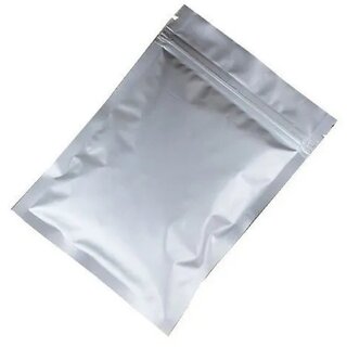 710 Polyester Plain Silver Pouch Bag - 10 Pcs Pack - Handbags | Buy online on ZillyBuy