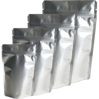 Assorted Polyester Plain Silver Pouch Bags Pack - 10 Pcs - Handbags | Buy online on ZillyBuy