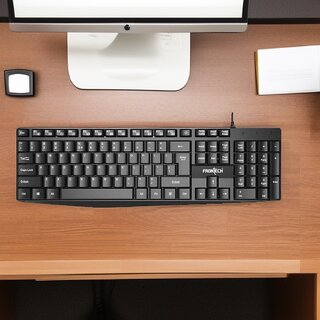 Wired Full-Size Keyboard - Ideal for Gaming and Office Use Wired Full-Size Keyboard - Ideal for Gaming and Office Use