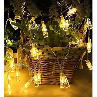 Savi Arts Enchanted Mini Wish Bottle LED String Lights - 3 Meters Warm White Fairy Lights Savi Arts Enchanted Mini Wish Bottle LED String Lights - 3 Meters Warm White Fairy Lights