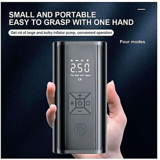 Double Safety 2 psi Tyre Air Pump for Car & Bike