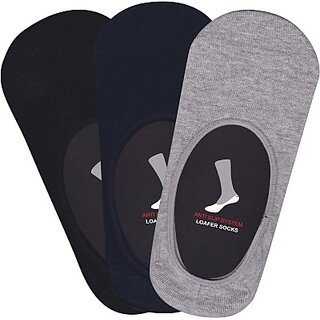 DDH Mens Solid No Show Socks (Pack of 3) - Socks | Buy online on ZillyBuy