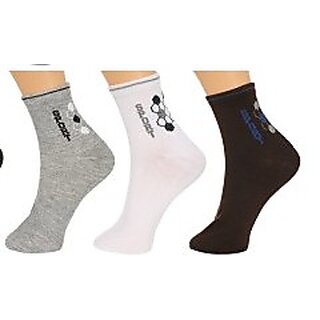 DDH Mens Multicolor Ankle Socks (Pack of 3). - Socks | Buy online on ZillyBuy