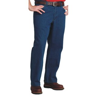 Modern Men Men's Cotton Stuff Regular Fit Blue Jeans 2025 at ShopCircuit | ONDC