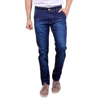 Elegant Kids Crazy Fashion Men's Slim Fit Blue Jeans 2025 at ShopCircuit | ONDC