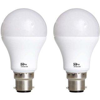 Alpha pro 12 watt pack of 2 Lumens-900 with one year replacement warranty