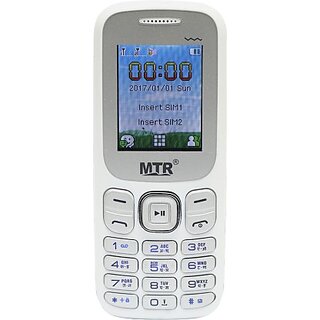 MTR MT312 (Dual Sim, 1.8 Inch Display, 800 Mah Battery) - Mobile Phone | Buy online on ZillyBuy