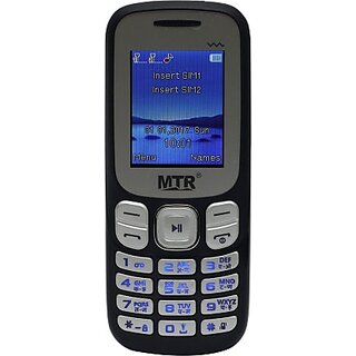 MTR MT312 (Dual Sim, 1.8 Inch Display, 800 Mah Battery) - Mobile Phone | Buy online on ZillyBuy