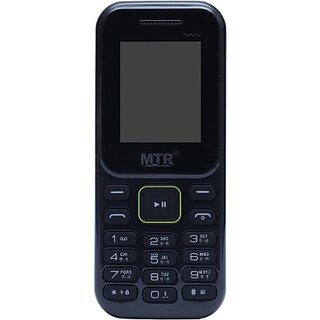 MTR MT310 DUAL SIM MOBILE PHONE IN BLACK COLOR - Mobile Phone | Buy online on ZillyBuy
