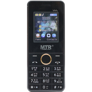 MTR MTS5MINI DUAL SIM MOBILE PHONE IN BLACK GREY COLOR - Mobile Phone | Buy online on ZillyBuy