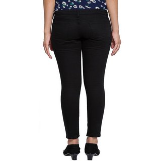 PV Women/Girls Black Denim Jeans