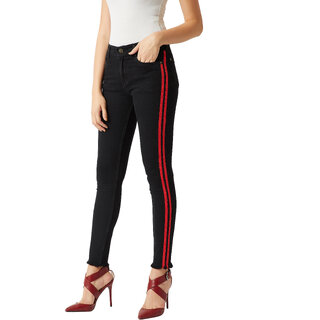 Elegant Women Havana Side Twill Jeans 2025 at ShopCircuit | ONDC