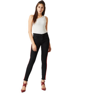 Elegant Women Havana Side Twill Jeans 2025 at ShopCircuit | ONDC