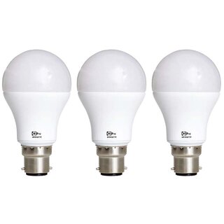 Alpha  B22 9-Watt LED Bulb (Pack of 3, Cool Day Light) - Electricals | Buy online on ZillyBuy