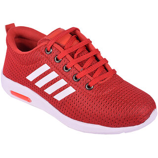 Luxurious Men Messi red casual shoes 2025 at ShopCircuit | ONDC