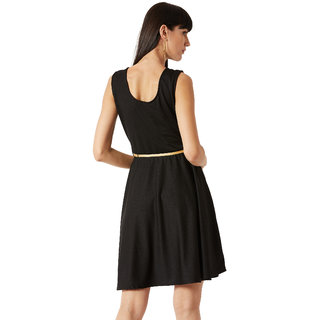 Stylish Women Miss Chase Women's Got Out Of Hand Belted Dress 2025 at ShopCircuit | ONDC